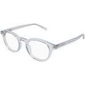 Lunettes sur Grenoble : Lunettes de soleil Saint Laurent SL 907 Cadres Optiques, Gris/Transparent, 49 mm
