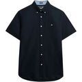 Chemises/chemisettes sur Grenoble : Chemise Superdry Chemise &agrave; Manches Courtes Oxford Preppy Bleu