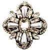 Broches Clio Blue Strass Noir