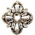 Broches sur Grenoble : Broches Clio Blue Strass Noir