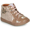 Baskets montantes enfant GBB NOUXY Beige
