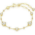 Bracelets Swarovski Bracelet Imber dor&eacute; Jaune