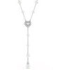 Collier Swarovski Collier en Y Ariana Grande x coeur perles de cristal