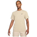 T-shirt Nike TEE SHIRT BEIGE - DESERT KHAKI/BLACK - L Grenoble