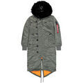 Veste Alpha Industries Long Fishtail W - vintage green Veste Alpha Industries Long Fishtail W - vintage green Grenoble