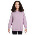 Sweat-shirt enfant Nike SWEATSHIRT G NSW CLUB FLC OVRSZD CREW LBR - DOLL/WHITE - L