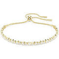 Bracelets Swarovski Bracelet Tennis Matrix dor&eacute; Jaune Grenoble