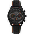 Montre Pierre Lannier Montre Homme MONARCK Gris Cuir Noir Grenoble