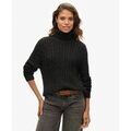 Pull sur Grenoble : Pull Superdry Pull &agrave; col roul&eacute; ample en c&acirc;ble