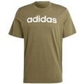 T-shirt adidas T-shirt Essentials avec logo brod&eacute; - kaki Kaki Grenoble