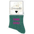 Chaussettes sur Grenoble : Chaussettes Les Sachoussettes Femme fatale