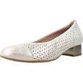 Chaussures d&eacute;contract&eacute;es femme sur Grenoble : Ballerines Pitillos 10452p Dor&eacute;