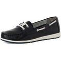 Chaussures plates femme sur Grenoble : Chaussures bateau Marco Tozzi -