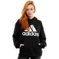 Sweat-shirt adidas Sweat &agrave; capuche Essentials Big Logo Oversized Noir