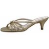 Chaussures escarpins Osvaldo Pericoli Mule Femme, Cuir, Confort - K504 Dor&eacute;