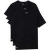 T-shirt Lacoste 3 Pack Lounge Cotton T-Shirts Black/Black/Black