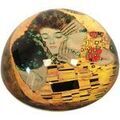 D&eacute;coration sur Grenoble : Statuettes et figurines Parastone Presse papier Klimt - Le baiser Jaune Unique. . Maison & D&eacute;co > Statuettes et figurines.