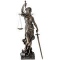 D&eacute;coration sur Grenoble : Statuettes et figurines Parastone Grande statue Justitia Th&eacute;mis de couleur bronze 73 cm Jaune Unique. . Maison & D&eacute;co > Statuettes et figurines.