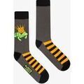 Chaussettes sur Grenoble : Chaussettes Socks Burger And Fries -