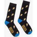 Chaussettes sur Grenoble : Chaussettes Socks Burger And Fries -