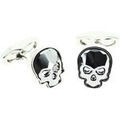 Boutons de manchette sur Grenoble : Boutons de manchettes Simon Carter Boutons de manchette Cr&acirc;ne Swarovski argent&eacute; Argent&eacute;