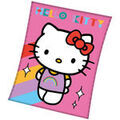 Linge de maison sur Grenoble : Couvertures Hello Kitty AG3706