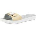 Mules femme sur Grenoble : Mules Inblu BM-72 Dor&eacute;