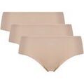 Culottes & autres bas
sur Grenoble : Slips Chantelle Femme Culotte Paquet de 3 SOFTSTRETCH Beige