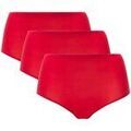 Culottes & autres bas
sur Grenoble : Slips Chantelle Femme Culotte Paquet de 3 SOFTSTRETCH Rouge
