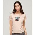 Tee-shirts sur Grenoble : T-shirt Superdry T-shirt ajust&eacute; brod&eacute; Tattoo