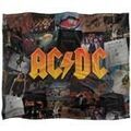Linge de maison sur Grenoble : Couvertures Acdc 152 cm x 127 cm TV24239