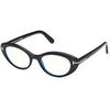 Lunettes de soleil Tom Ford FT6092-B Cadres Optiques, Noir, 50 mm