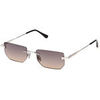 Lunettes de soleil Tom Ford FT1355 ETHAN-02 Lunettes de soleil, Palladium/Fum&eacute;e, 53 mm