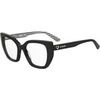 Lunettes de soleil Moschino MOL672 Cadres Optiques, Noir, 53 mm