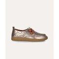 Chaussures d&eacute;contract&eacute;es femme sur Grenoble : Ballerines Coco & Abricot manduel Dor&eacute;