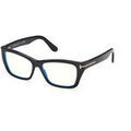 Lunettes sur Grenoble : Lunettes de soleil Tom Ford FT6132-B Cadres Optiques, Noir, 54 mm