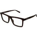 Lunettes de soleil Saint Laurent SL 906 Cadres Optiques, Havana/Transparent, 54 mm Grenoble