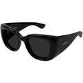 Lunettes sur Grenoble : Lunettes de soleil Saint Laurent SL 903 HOWL Lunettes de soleil, Noir/Noir, 55 mm