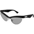 Lunettes sur Grenoble : Lunettes de soleil Bottega Veneta BV1480S Lunettes de soleil, Noir/Gris, 59 mm