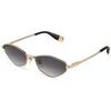 Lunettes de soleil Furla SFUB31 Lunettes de soleil, Or/Fum&eacute;e, 57 mm Dor&eacute;