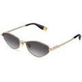 Lunettes sur Grenoble : Lunettes de soleil Furla SFUB31 Lunettes de soleil, Or/Fum&eacute;e, 57 mm Dor&eacute;