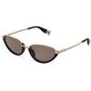 Lunettes de soleil Furla SFUB16 Lunettes de soleil, Or/Marron, 57 mm Dor&eacute;