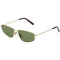 Lunettes sur Grenoble : Lunettes de soleil Retrosuperfuture HOS Lunettes de soleil, Or/Vert, 59 mm Dor&eacute;