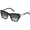 Lunettes de soleil Furla SFU983 Lunettes de soleil, Noir/Fum&eacute;e, 56 mm Noir