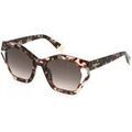 Lunettes sur Grenoble : Lunettes de soleil Furla SFU885V Lunettes de soleil, Maron/Marron, 54 mm