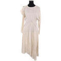 Robe Iro Robe &eacute;crue Beige