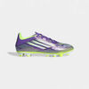 Chaussures de foot adidas F50 Club FG/MG Purple Rush Cloud White Lucid Lemon