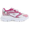 Baskets basses enfant Lacoste Baskets Blush Refresh Pack L003 Neo Shot enfant rose