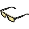 Lunettes sur Grenoble : Lunettes de soleil Off-White OW1048 ELIZABETH S Lunettes de soleil, Noir/Jaune, 137 mm