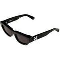 Lunettes sur Grenoble : Lunettes de soleil Off-White OW1050 HONOLULU Lunettes de soleil, Noir/Gris, 54 mm